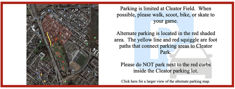 Alternative Parking Map