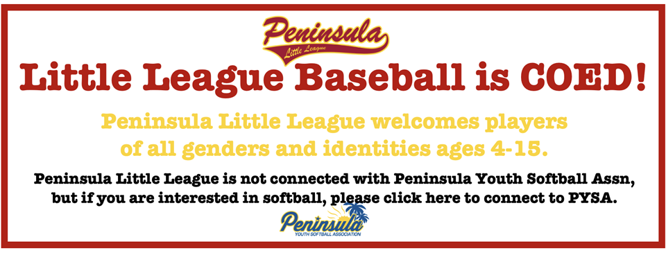 Little League is COED!