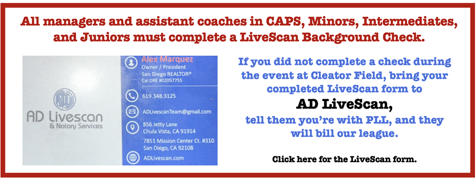 LiveScan Background Checks