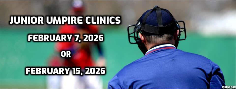 Spring Junior Umpire Training